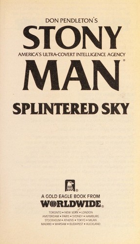 Cover for Splintered sky