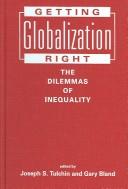 Cover for Getting Globalization Right
