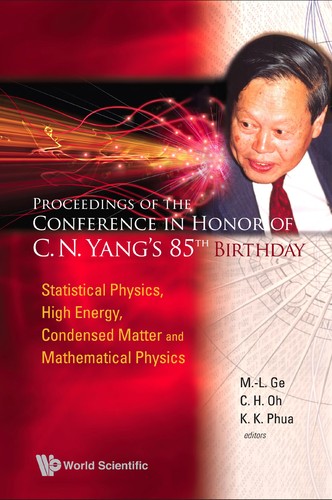 Cover for Statistical physics, high energy, condensed matter and mathematical physics