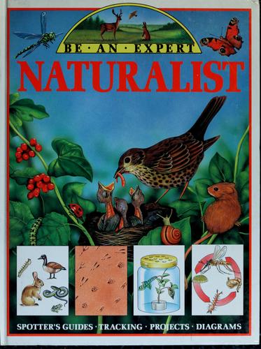 Cover for Be an expert naturalist