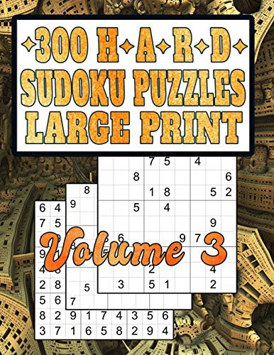 Cover for 300 Hard Sudoku Puzzles