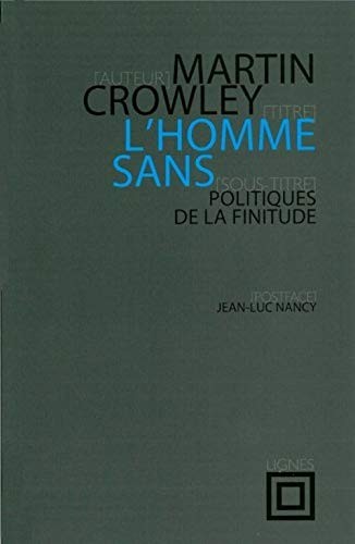 Cover for L'homme sans