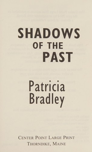 Cover for Shadows of the past