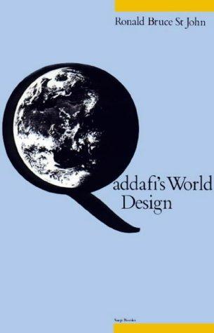 Cover for Qaddafi's world design