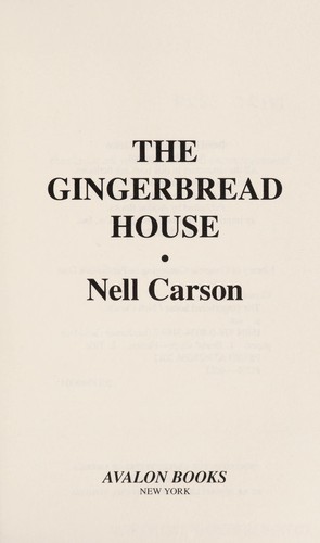 Cover for The gingerbread house
