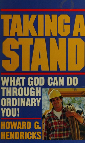 Cover for Taking a stand