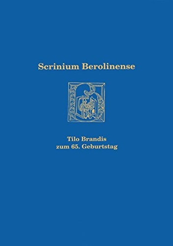 Cover for Scrinium Berolinense