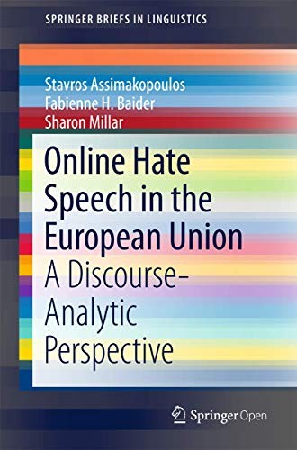 Cover for Online Hate Speech in the European Union