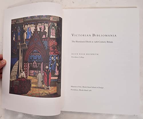 Cover for Victorian bibliomania