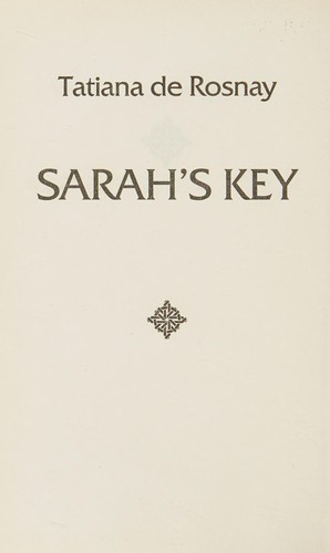 Cover for Sarah's Key / Klyuch Sary (In Russian)