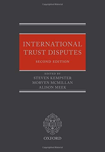 Cover for International Trust Disputes