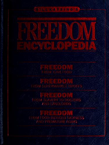 Cover for Bill Kaysing's freedom encyclopedia