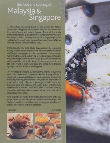 Cover for The food and cooking of Malaysia & Singapore