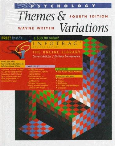 Cover for Psychology: Themes and Variations 