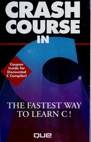 Cover for Crash course in C