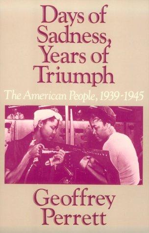 Cover for Days of sadness, years of triumph