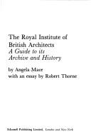 Cover for The Royal Institute of British Architects