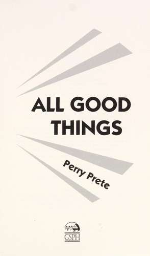 Cover for All good things