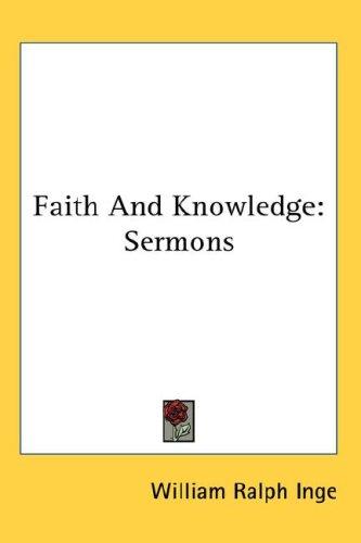 Cover for Faith And Knowledge