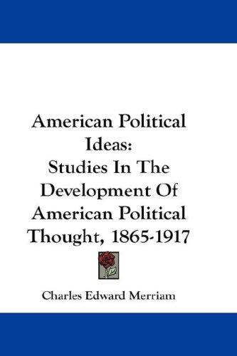 Cover for American Political Ideas