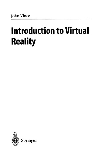 Cover for Introduction to Virtual Reality