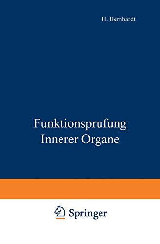 Cover for Funktionsprufung Innerer Organe
