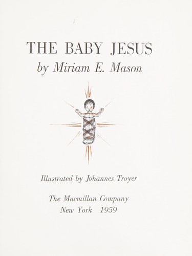 Cover for The baby Jesus.