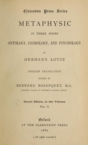Cover for Metaphysic