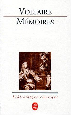 Cover for Mémoires pour servir à la vie de M. de Voltaire, écrits par lui-même