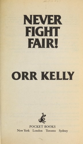 Cover for Never fight fair!
