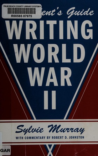 Cover for Writing World War II