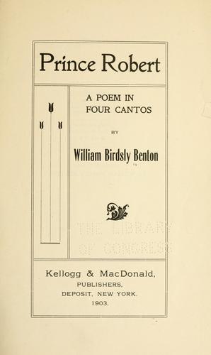 Cover for Prince Robert