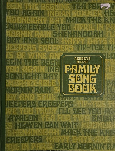 Cover for Reader's Digest Family Songbook