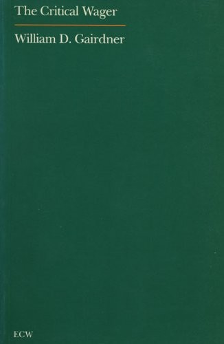 Cover for The critical wager