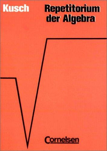 Cover for Repetitorium der Algebra.