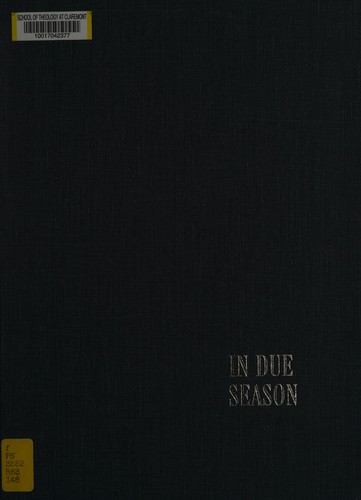 Cover for In due season