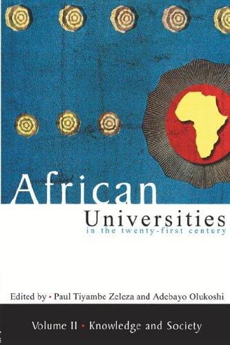 Cover for African Universities in the Twenty-first Century