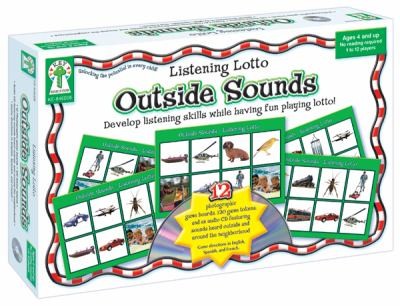 Cover for Outside Sounds With Tokens and Gameboard and CD Audio
            
                Listening Lotto