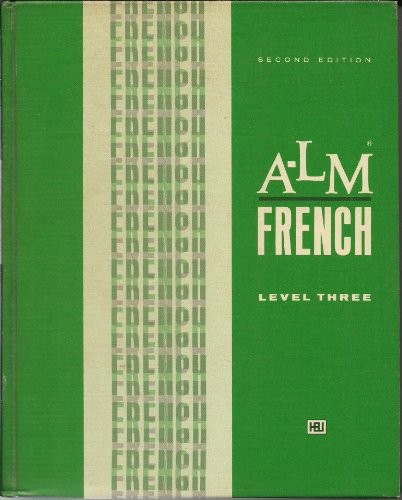 Cover for A-LM French, level three