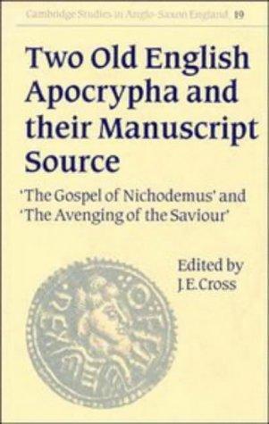 Cover for Two Old English Apocrypha and their Manuscript Source
