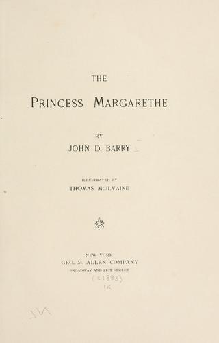 Cover for The Princess Margarethe