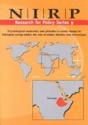 Cover for Psychological modernity and attitudes to social change in Ethiopian young adults