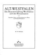Cover for Alt-Westfalen