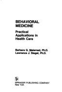 Cover for Behavioral medicine