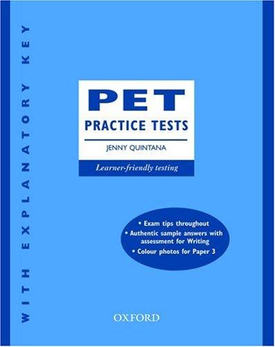Cover for PET Practice Tests (Pet Practice Tests)