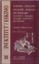 Cover for Eskimo-English, English-Eskimo dictionary =
