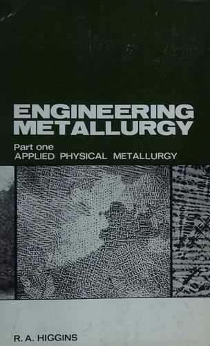 Cover for Engineering metallurgy
