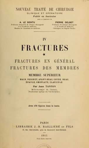Cover for Fractures