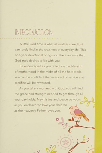 Cover for Little God Time for Mothers