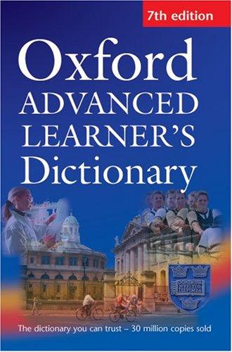 Cover for Oxford Advanced Learner's Dictionary of Current English (Dictionary)